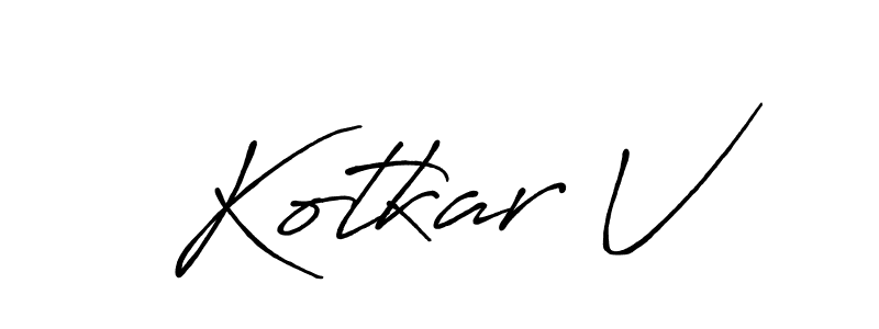 Make a short Kotkar V signature style. Manage your documents anywhere anytime using Antro_Vectra_Bolder. Create and add eSignatures, submit forms, share and send files easily. Kotkar V signature style 7 images and pictures png