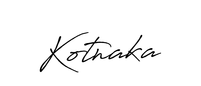 Design your own signature with our free online signature maker. With this signature software, you can create a handwritten (Antro_Vectra_Bolder) signature for name Kotnaka. Kotnaka signature style 7 images and pictures png