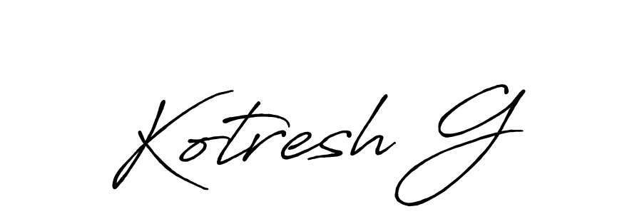You should practise on your own different ways (Antro_Vectra_Bolder) to write your name (Kotresh G) in signature. don't let someone else do it for you. Kotresh G signature style 7 images and pictures png