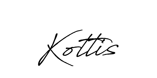 Create a beautiful signature design for name Kottis. With this signature (Antro_Vectra_Bolder) fonts, you can make a handwritten signature for free. Kottis signature style 7 images and pictures png