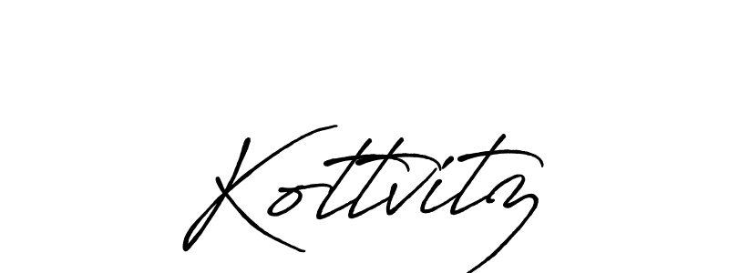 The best way (Antro_Vectra_Bolder) to make a short signature is to pick only two or three words in your name. The name Kottvitz include a total of six letters. For converting this name. Kottvitz signature style 7 images and pictures png