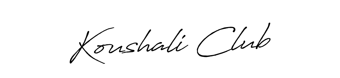 Best and Professional Signature Style for Koushali Club. Antro_Vectra_Bolder Best Signature Style Collection. Koushali Club signature style 7 images and pictures png