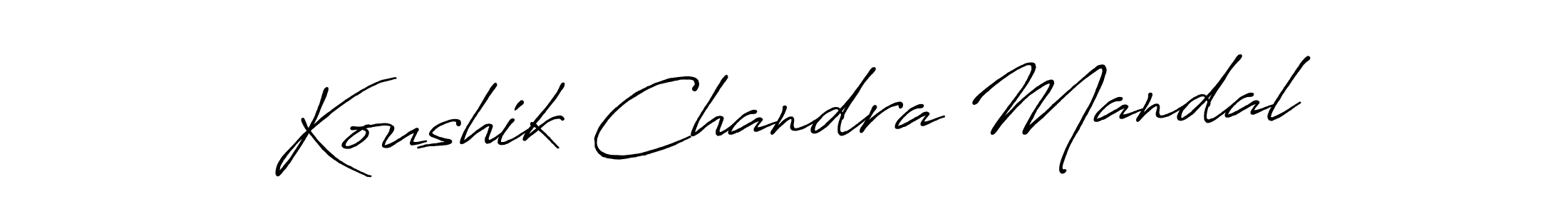 Make a beautiful signature design for name Koushik Chandra Mandal. Use this online signature maker to create a handwritten signature for free. Koushik Chandra Mandal signature style 7 images and pictures png