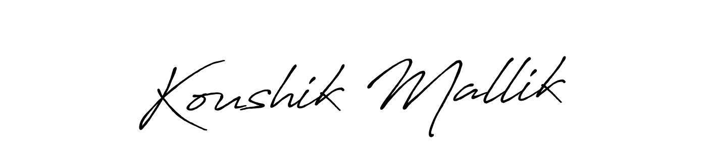 Here are the top 10 professional signature styles for the name Koushik Mallik. These are the best autograph styles you can use for your name. Koushik Mallik signature style 7 images and pictures png