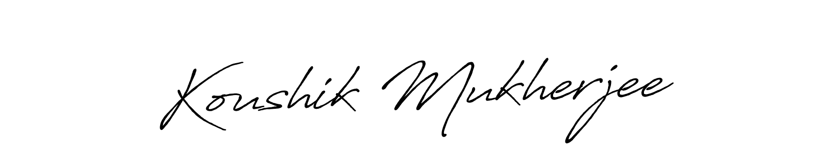 Also You can easily find your signature by using the search form. We will create Koushik Mukherjee name handwritten signature images for you free of cost using Antro_Vectra_Bolder sign style. Koushik Mukherjee signature style 7 images and pictures png