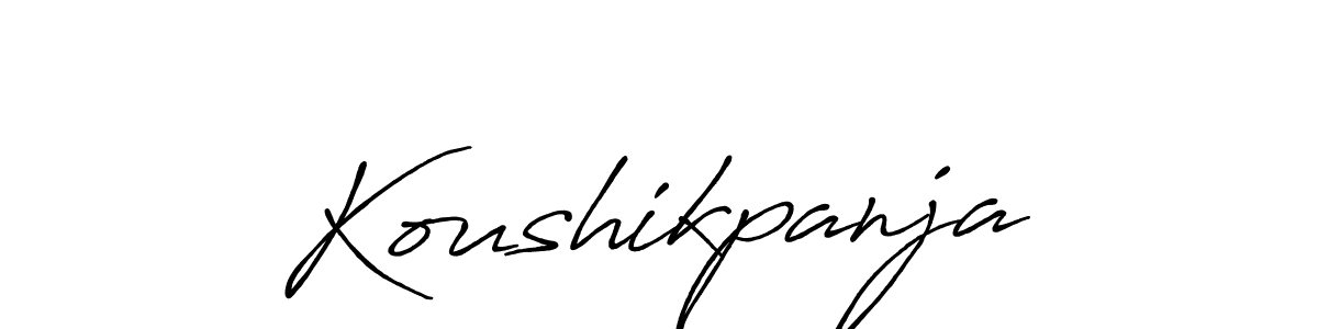 The best way (Antro_Vectra_Bolder) to make a short signature is to pick only two or three words in your name. The name Koushikpanja include a total of six letters. For converting this name. Koushikpanja signature style 7 images and pictures png