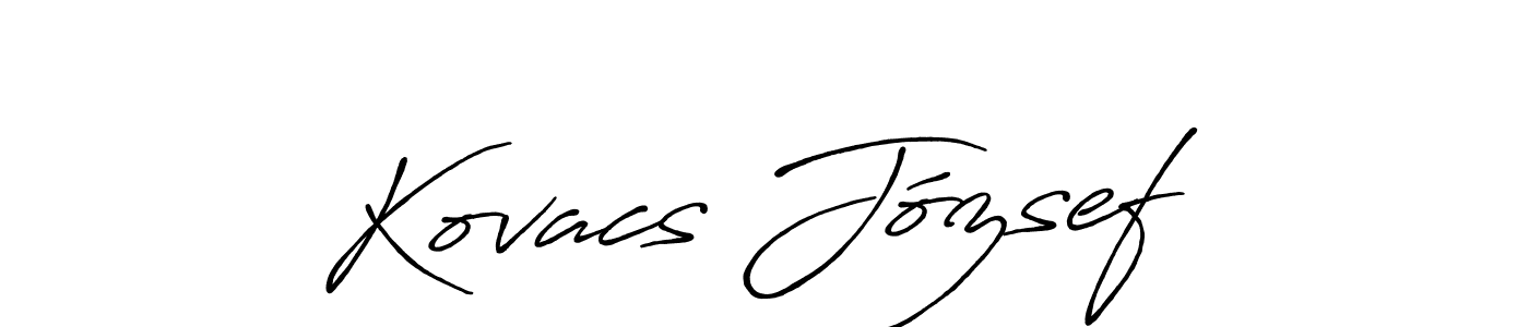 Design your own signature with our free online signature maker. With this signature software, you can create a handwritten (Antro_Vectra_Bolder) signature for name Kovacs József. Kovacs József signature style 7 images and pictures png