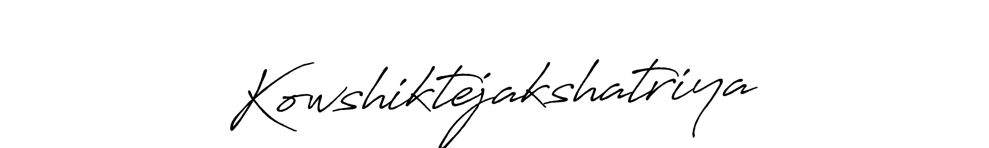 It looks lik you need a new signature style for name Kowshiktejakshatriya. Design unique handwritten (Antro_Vectra_Bolder) signature with our free signature maker in just a few clicks. Kowshiktejakshatriya signature style 7 images and pictures png