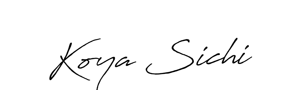 This is the best signature style for the Koya Sichi name. Also you like these signature font (Antro_Vectra_Bolder). Mix name signature. Koya Sichi signature style 7 images and pictures png