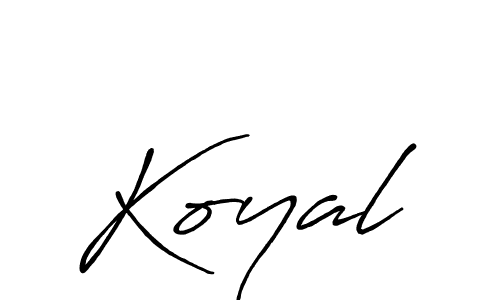 It looks lik you need a new signature style for name Koyal. Design unique handwritten (Antro_Vectra_Bolder) signature with our free signature maker in just a few clicks. Koyal signature style 7 images and pictures png