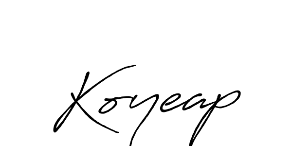 This is the best signature style for the Koyeap name. Also you like these signature font (Antro_Vectra_Bolder). Mix name signature. Koyeap signature style 7 images and pictures png