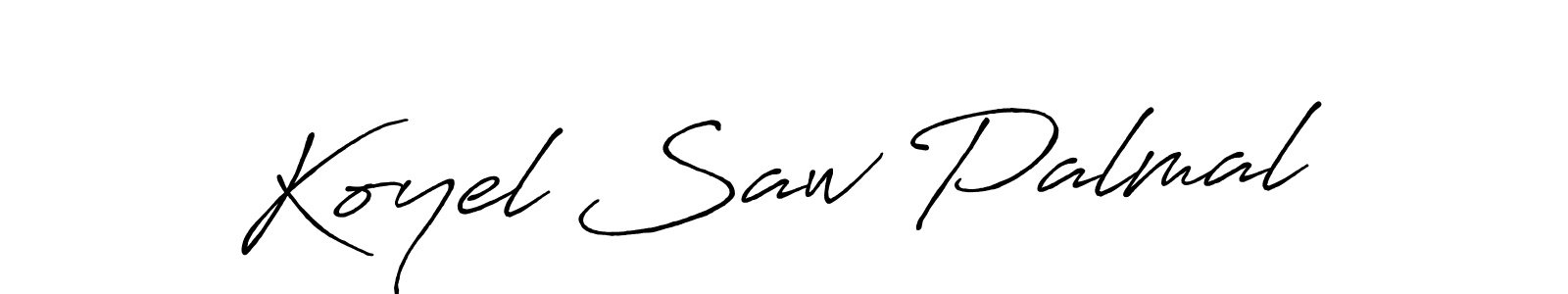 Similarly Antro_Vectra_Bolder is the best handwritten signature design. Signature creator online .You can use it as an online autograph creator for name Koyel Saw Palmal. Koyel Saw Palmal signature style 7 images and pictures png