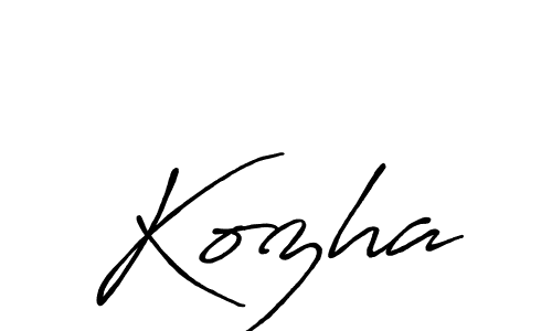 Here are the top 10 professional signature styles for the name Kozha. These are the best autograph styles you can use for your name. Kozha signature style 7 images and pictures png