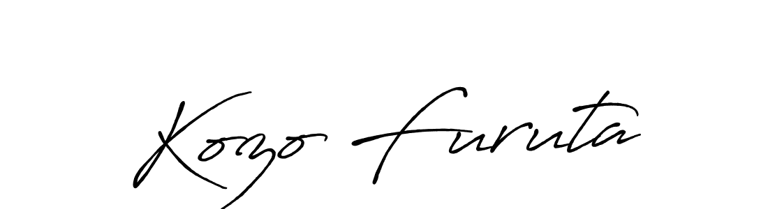 Make a beautiful signature design for name Kozo Furuta. Use this online signature maker to create a handwritten signature for free. Kozo Furuta signature style 7 images and pictures png
