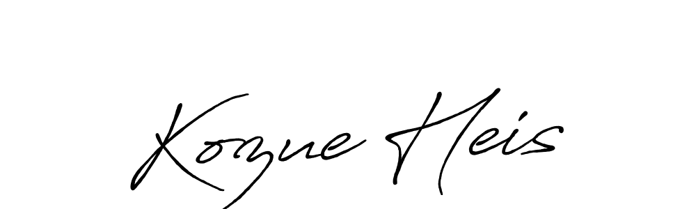 Make a short Kozue Heis signature style. Manage your documents anywhere anytime using Antro_Vectra_Bolder. Create and add eSignatures, submit forms, share and send files easily. Kozue Heis signature style 7 images and pictures png