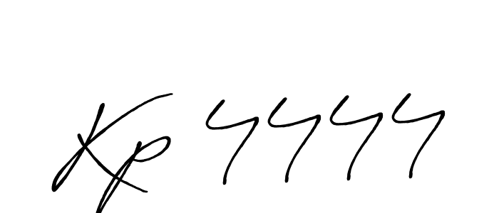 Design your own signature with our free online signature maker. With this signature software, you can create a handwritten (Antro_Vectra_Bolder) signature for name Kp 4444. Kp 4444 signature style 7 images and pictures png