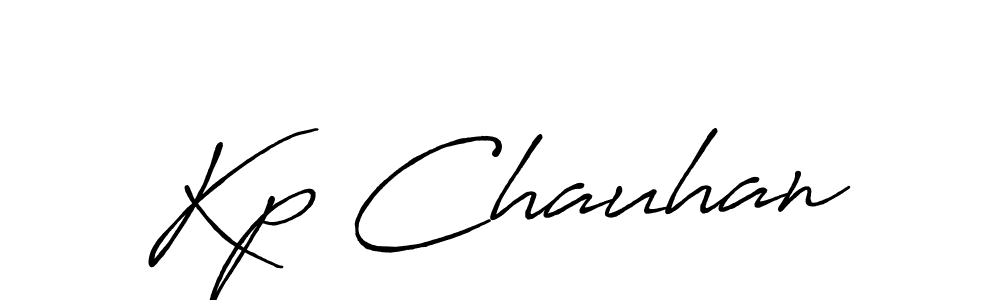 How to Draw Kp Chauhan signature style? Antro_Vectra_Bolder is a latest design signature styles for name Kp Chauhan. Kp Chauhan signature style 7 images and pictures png