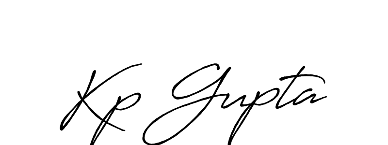 The best way (Antro_Vectra_Bolder) to make a short signature is to pick only two or three words in your name. The name Kp Gupta include a total of six letters. For converting this name. Kp Gupta signature style 7 images and pictures png