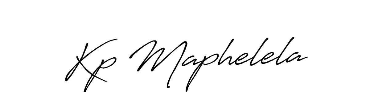 You should practise on your own different ways (Antro_Vectra_Bolder) to write your name (Kp Maphelela) in signature. don't let someone else do it for you. Kp Maphelela signature style 7 images and pictures png