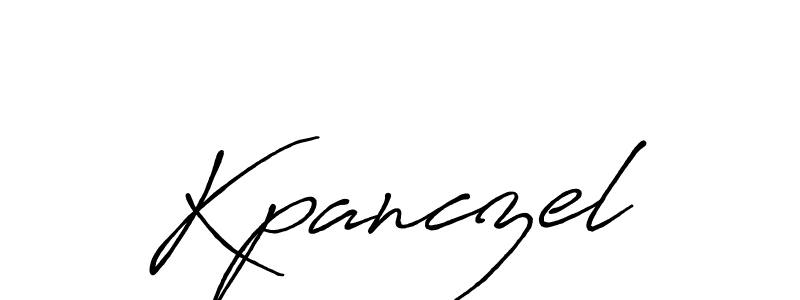 Design your own signature with our free online signature maker. With this signature software, you can create a handwritten (Antro_Vectra_Bolder) signature for name Kpanczel. Kpanczel signature style 7 images and pictures png