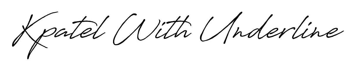 Once you've used our free online signature maker to create your best signature Antro_Vectra_Bolder style, it's time to enjoy signing your documents with Kpatel With Underline name. Kpatel With Underline signature style 7 images and pictures png