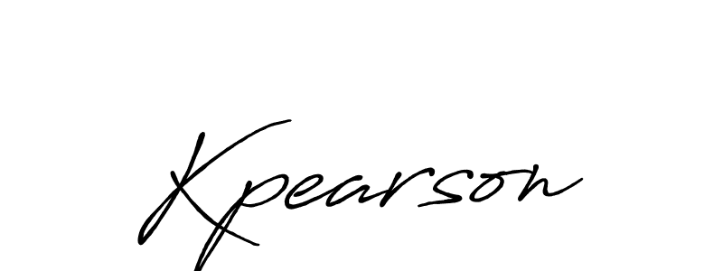 Also we have Kpearson name is the best signature style. Create professional handwritten signature collection using Antro_Vectra_Bolder autograph style. Kpearson signature style 7 images and pictures png