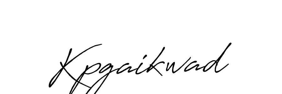 Use a signature maker to create a handwritten signature online. With this signature software, you can design (Antro_Vectra_Bolder) your own signature for name Kpgaikwad. Kpgaikwad signature style 7 images and pictures png