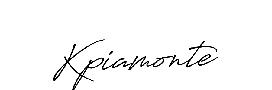 Make a short Kpiamonte signature style. Manage your documents anywhere anytime using Antro_Vectra_Bolder. Create and add eSignatures, submit forms, share and send files easily. Kpiamonte signature style 7 images and pictures png