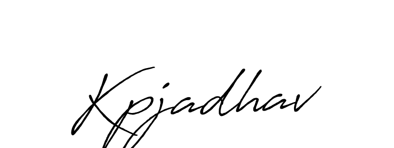How to Draw Kpjadhav signature style? Antro_Vectra_Bolder is a latest design signature styles for name Kpjadhav. Kpjadhav signature style 7 images and pictures png