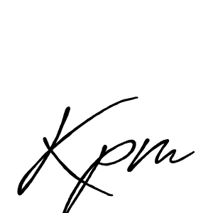 if you are searching for the best signature style for your name Kpm. so please give up your signature search. here we have designed multiple signature styles  using Antro_Vectra_Bolder. Kpm signature style 7 images and pictures png