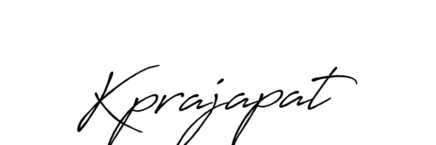 It looks lik you need a new signature style for name Kprajapat. Design unique handwritten (Antro_Vectra_Bolder) signature with our free signature maker in just a few clicks. Kprajapat signature style 7 images and pictures png