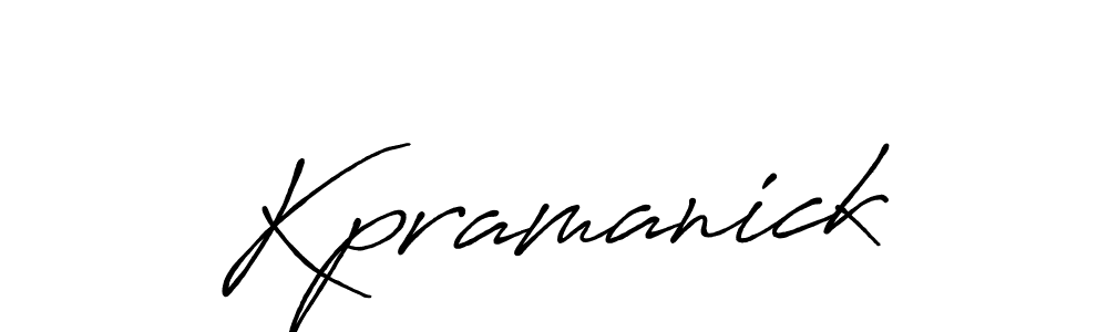 Here are the top 10 professional signature styles for the name Kpramanick. These are the best autograph styles you can use for your name. Kpramanick signature style 7 images and pictures png