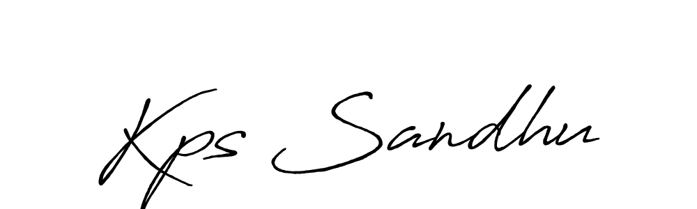 Make a beautiful signature design for name Kps Sandhu. Use this online signature maker to create a handwritten signature for free. Kps Sandhu signature style 7 images and pictures png