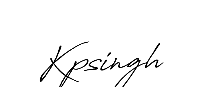 How to Draw Kpsingh signature style? Antro_Vectra_Bolder is a latest design signature styles for name Kpsingh. Kpsingh signature style 7 images and pictures png