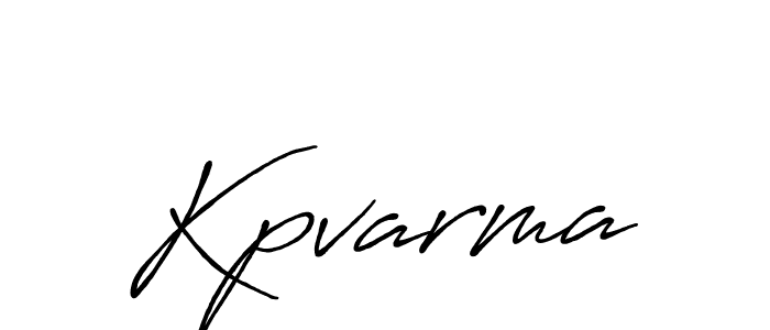 Once you've used our free online signature maker to create your best signature Antro_Vectra_Bolder style, it's time to enjoy all of the benefits that Kpvarma name signing documents. Kpvarma signature style 7 images and pictures png