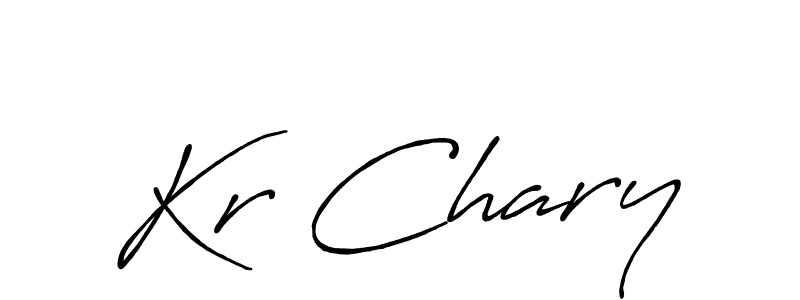 Once you've used our free online signature maker to create your best signature Antro_Vectra_Bolder style, it's time to enjoy all of the benefits that Kr Chary name signing documents. Kr Chary signature style 7 images and pictures png