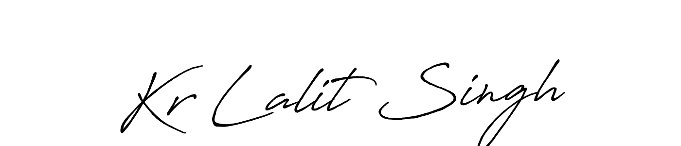 You should practise on your own different ways (Antro_Vectra_Bolder) to write your name (Kr Lalit Singh) in signature. don't let someone else do it for you. Kr Lalit Singh signature style 7 images and pictures png
