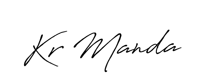 Similarly Antro_Vectra_Bolder is the best handwritten signature design. Signature creator online .You can use it as an online autograph creator for name Kr Manda. Kr Manda signature style 7 images and pictures png