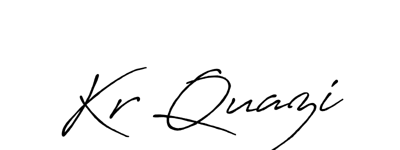 Make a short Kr Quazi signature style. Manage your documents anywhere anytime using Antro_Vectra_Bolder. Create and add eSignatures, submit forms, share and send files easily. Kr Quazi signature style 7 images and pictures png