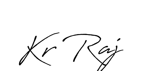 It looks lik you need a new signature style for name Kr Raj. Design unique handwritten (Antro_Vectra_Bolder) signature with our free signature maker in just a few clicks. Kr Raj signature style 7 images and pictures png