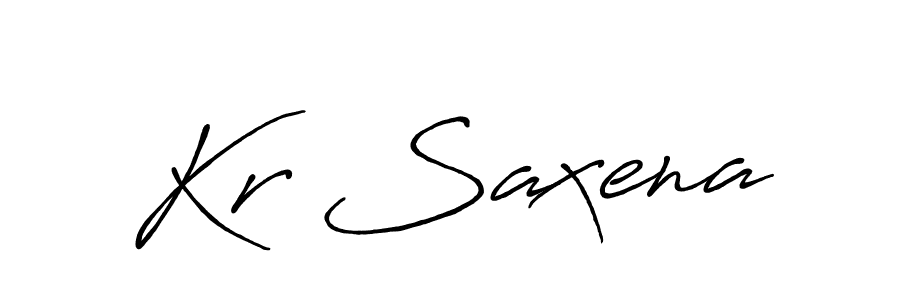 You should practise on your own different ways (Antro_Vectra_Bolder) to write your name (Kr Saxena) in signature. don't let someone else do it for you. Kr Saxena signature style 7 images and pictures png