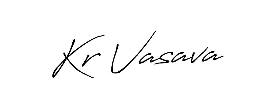 if you are searching for the best signature style for your name Kr Vasava. so please give up your signature search. here we have designed multiple signature styles  using Antro_Vectra_Bolder. Kr Vasava signature style 7 images and pictures png