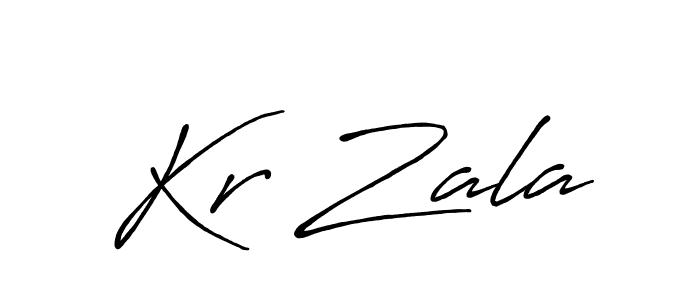 It looks lik you need a new signature style for name Kr Zala. Design unique handwritten (Antro_Vectra_Bolder) signature with our free signature maker in just a few clicks. Kr Zala signature style 7 images and pictures png