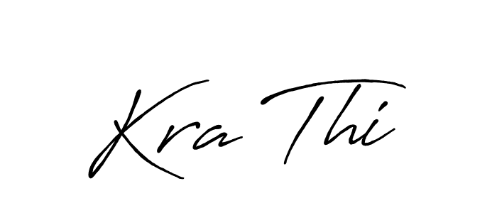 Make a beautiful signature design for name Kra Thi. Use this online signature maker to create a handwritten signature for free. Kra Thi signature style 7 images and pictures png