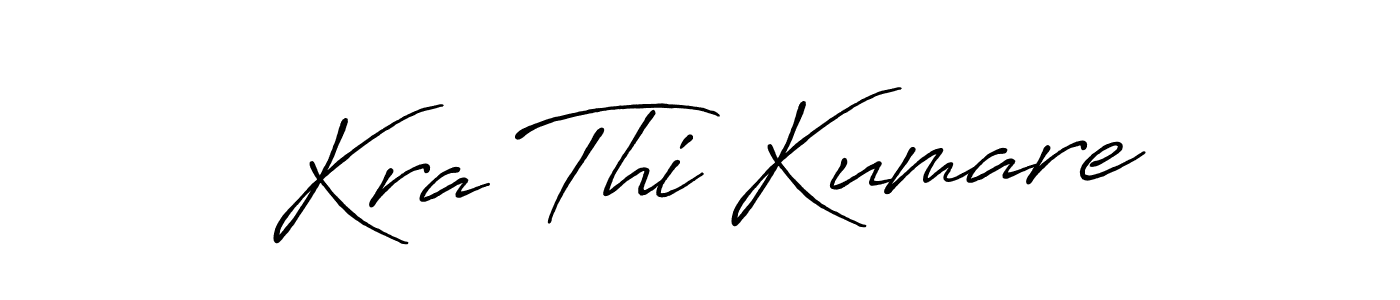 How to Draw Kra Thi Kumare signature style? Antro_Vectra_Bolder is a latest design signature styles for name Kra Thi Kumare. Kra Thi Kumare signature style 7 images and pictures png