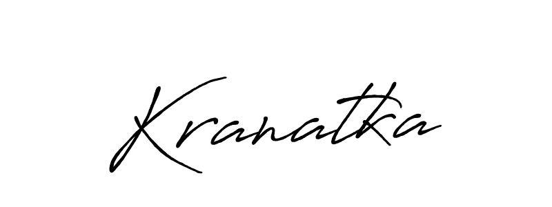 Make a beautiful signature design for name Kranatka. Use this online signature maker to create a handwritten signature for free. Kranatka signature style 7 images and pictures png