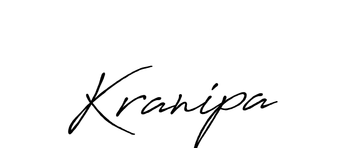 Once you've used our free online signature maker to create your best signature Antro_Vectra_Bolder style, it's time to enjoy all of the benefits that Kranipa name signing documents. Kranipa signature style 7 images and pictures png