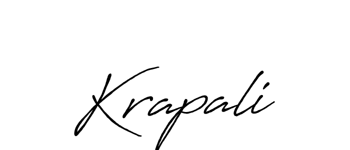 Make a beautiful signature design for name Krapali. Use this online signature maker to create a handwritten signature for free. Krapali signature style 7 images and pictures png