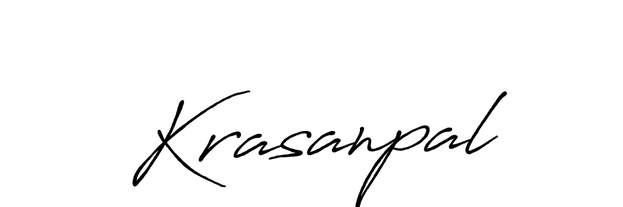 Once you've used our free online signature maker to create your best signature Antro_Vectra_Bolder style, it's time to enjoy all of the benefits that Krasanpal name signing documents. Krasanpal signature style 7 images and pictures png