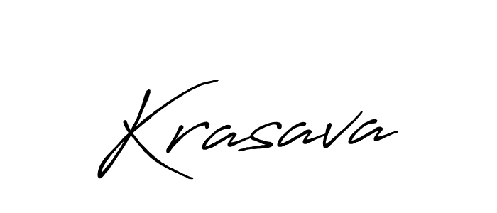 Make a beautiful signature design for name Krasava. Use this online signature maker to create a handwritten signature for free. Krasava signature style 7 images and pictures png